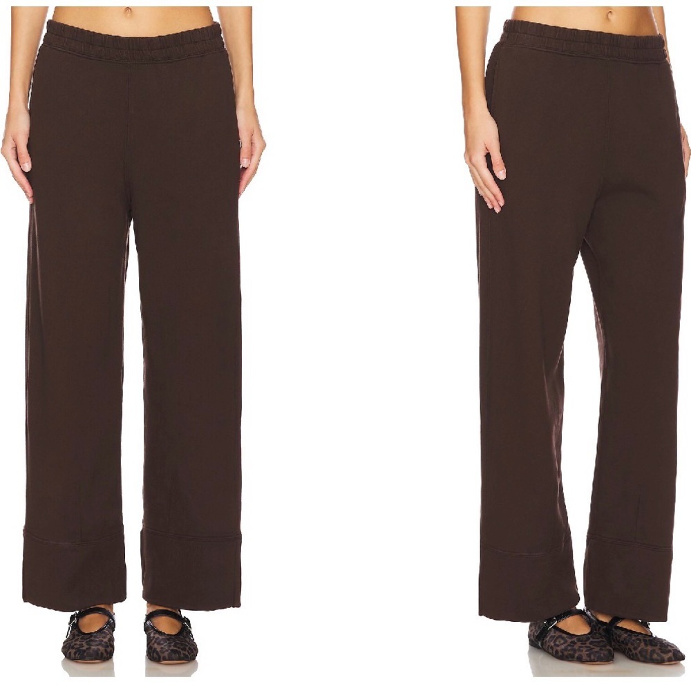 THE GREAT. The Win Chocolate Brown Sweatpants Sz 3